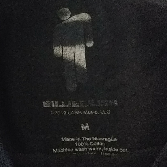 Billie Eilish concert tee - Picture 2 of 2